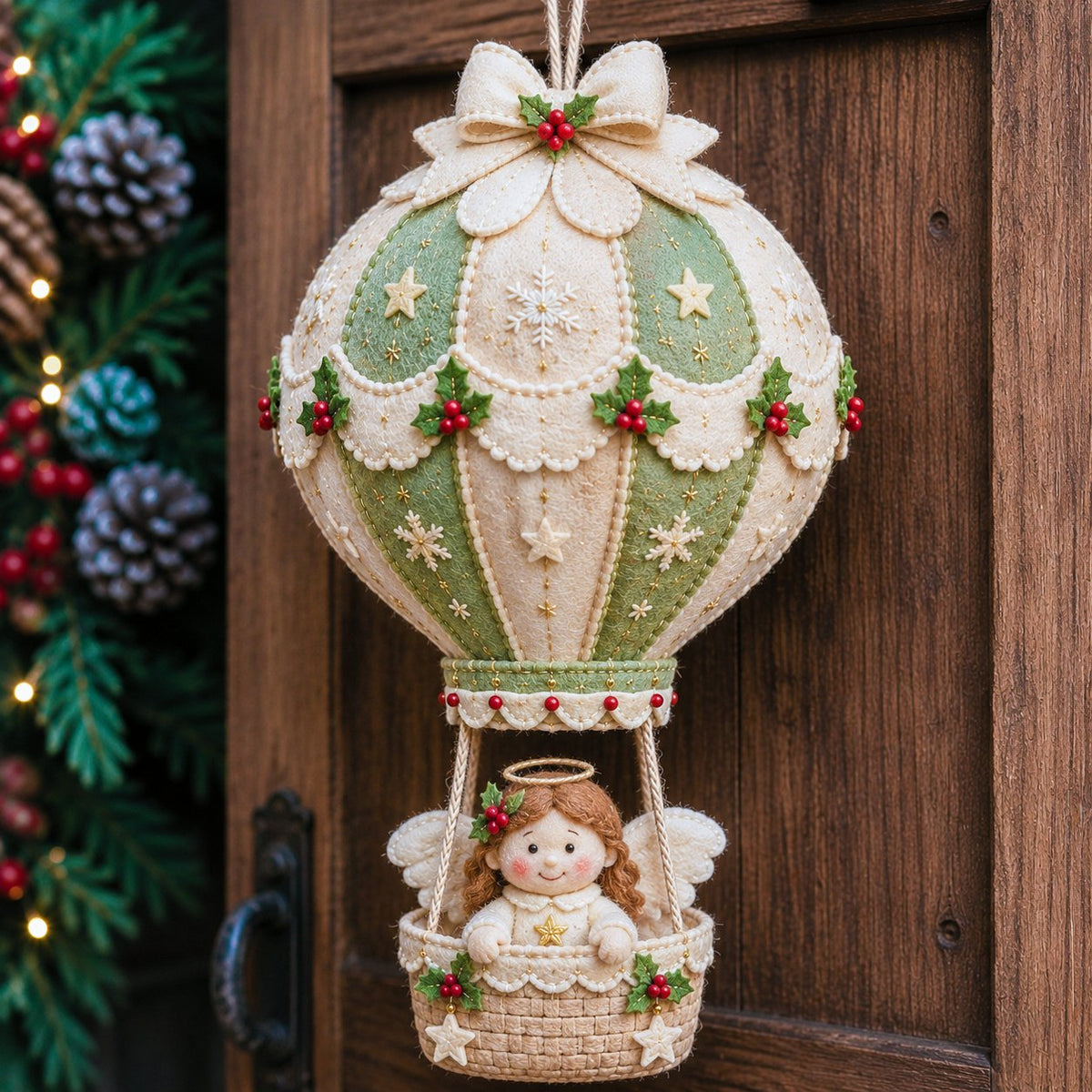 Christmas Hot Air Balloon Hanging DIY Kit