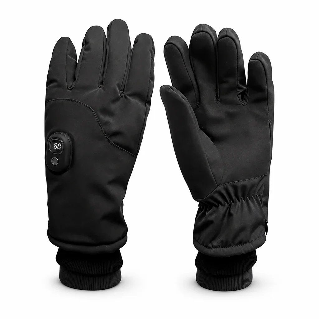 Electric Heated Gloves — Touchscreen & 5-Level Heat Control