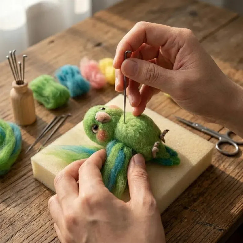 DIY Wool Felt Tiny Nature Friends Kit