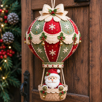 Christmas Hot Air Balloon Hanging DIY Kit
