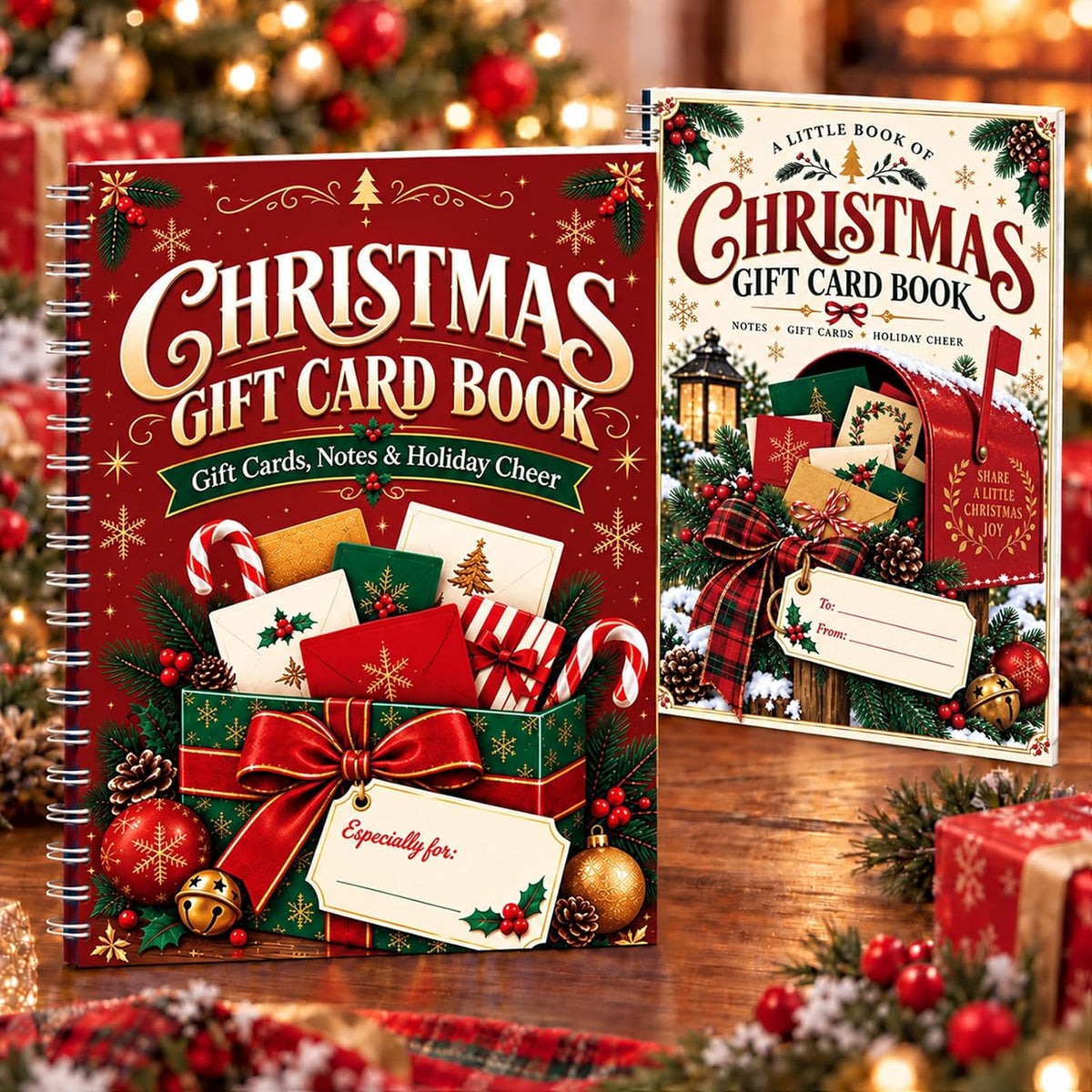 Christmas Gift Card Book