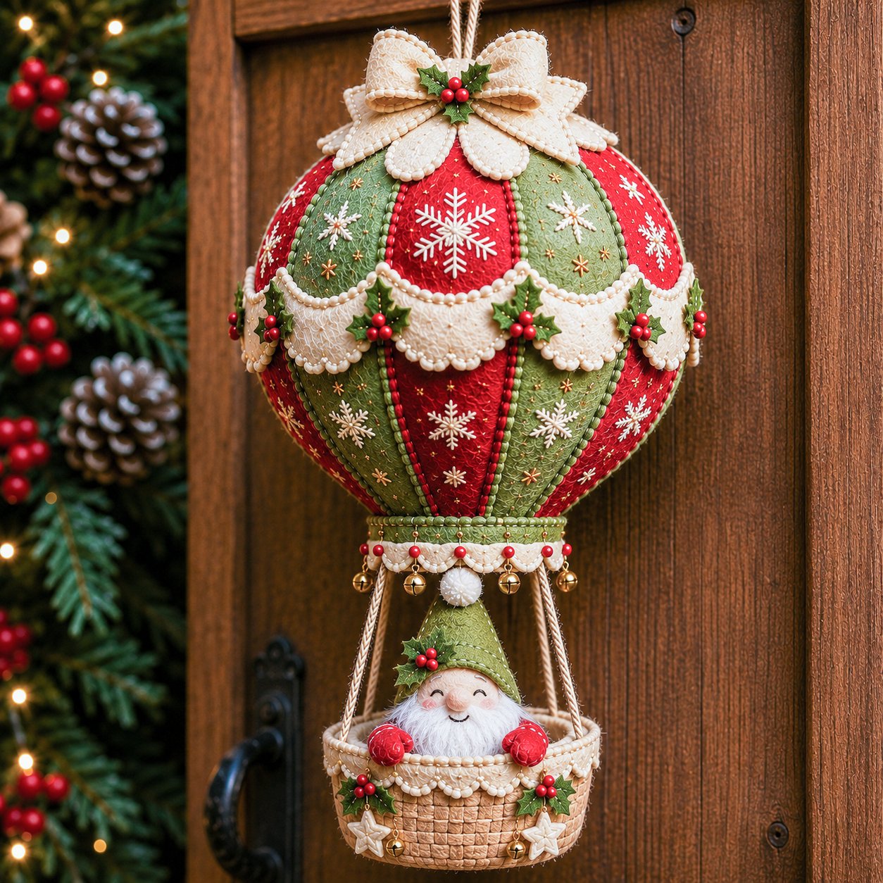 Christmas Hot Air Balloon Hanging DIY Kit
