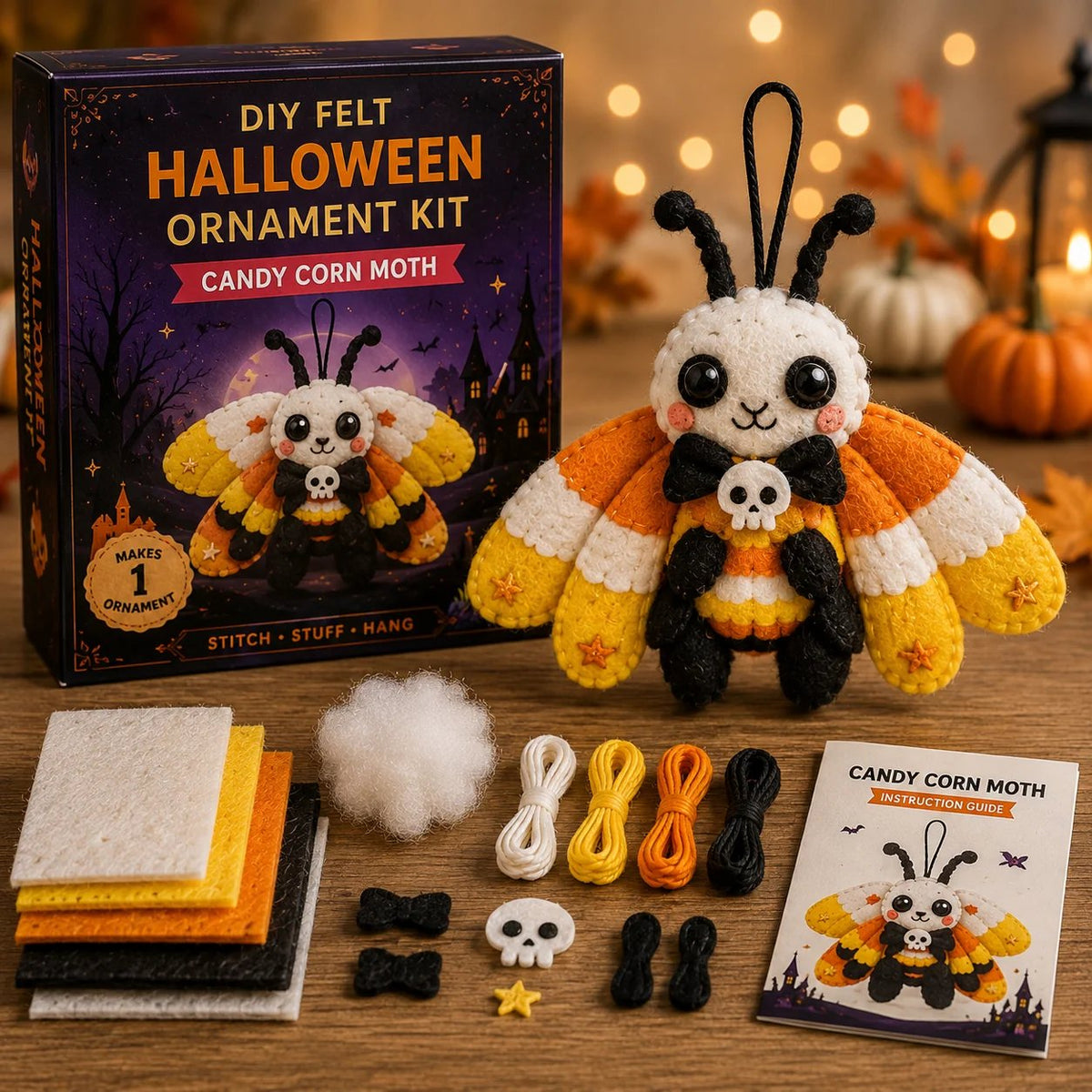 Spooky Critters Halloween DIY Ornament Collection