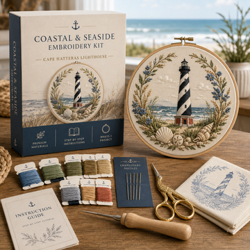 America’s Iconic Lighthouses Embroidery Kit