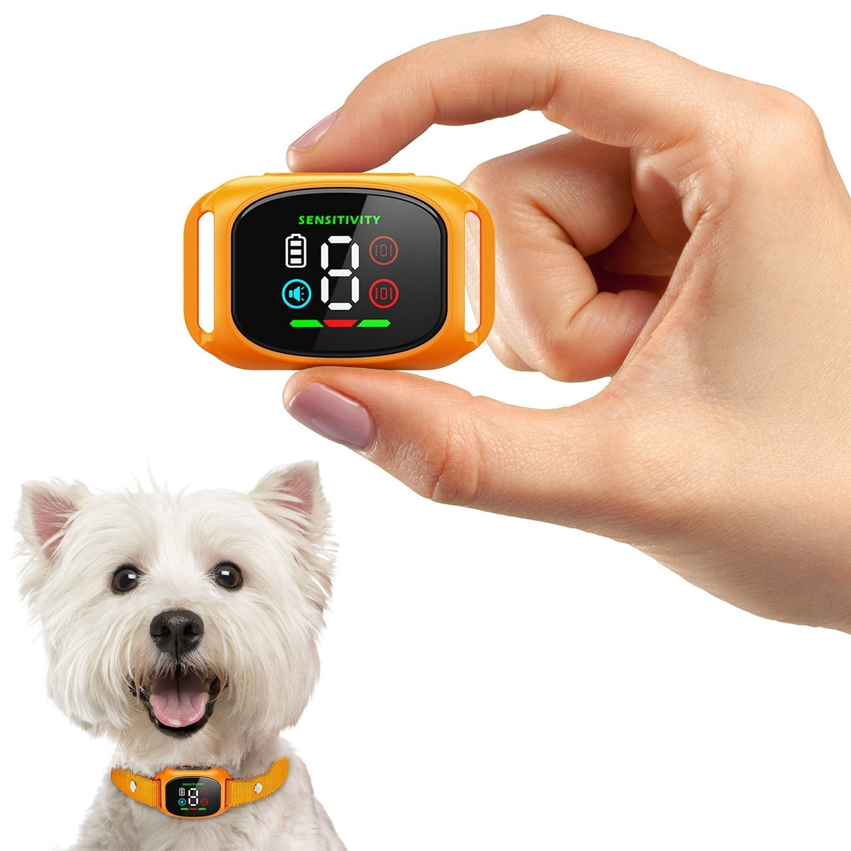 Smart No-Shock Anti-Bark Collar for Dogs