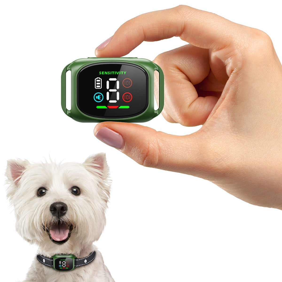 Smart No-Shock Anti-Bark Collar for Dogs