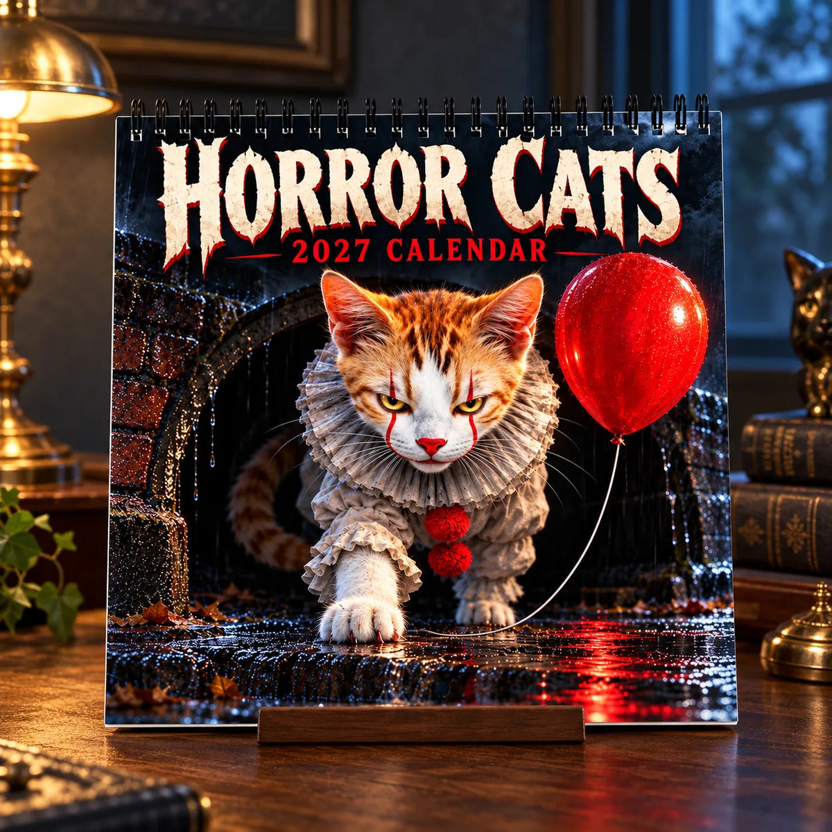 Horror Cats 2027 Calendar