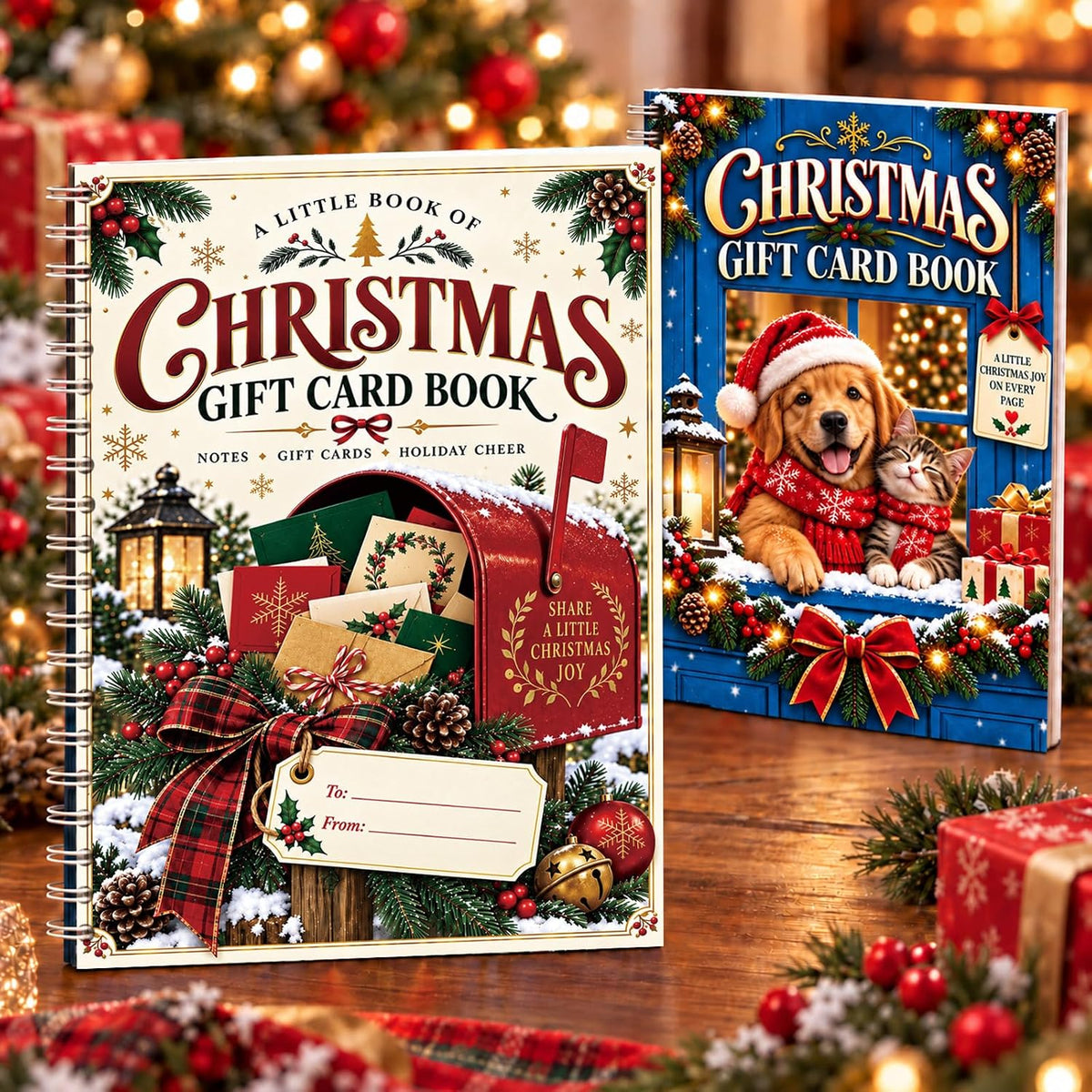 Christmas Gift Card Book