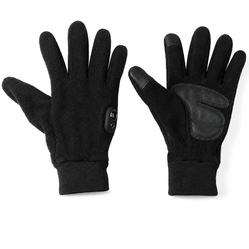 Electric Heated Gloves — Touchscreen & 5-Level Heat Control