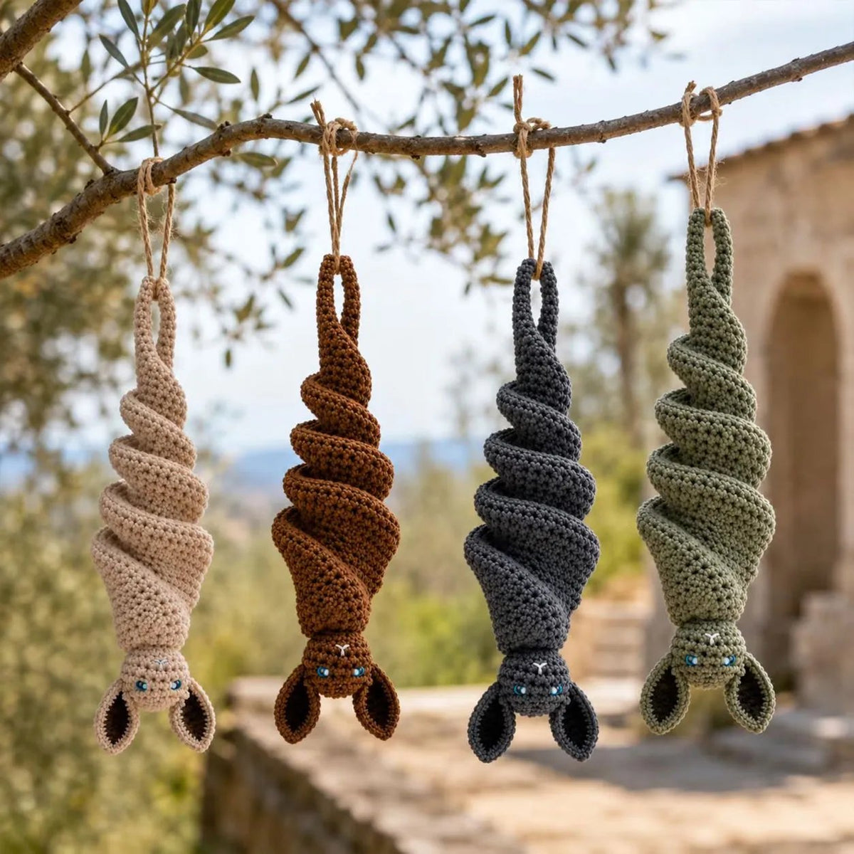 Crochet Bat Wind Spinner DIY Kit