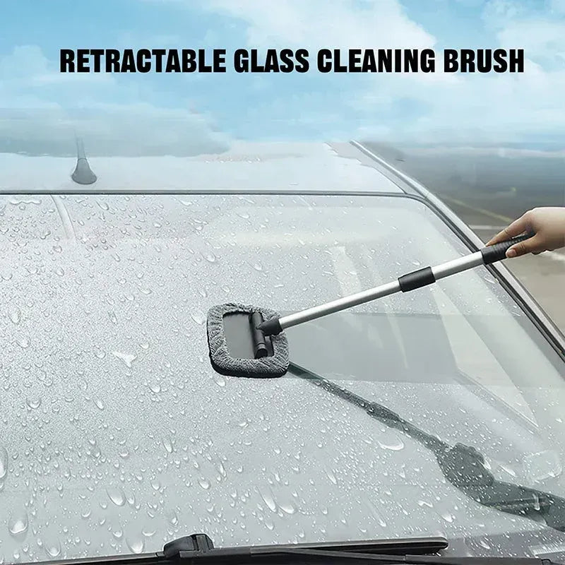 Expandable Windshield & Window Cleaner with Microfiber Pad