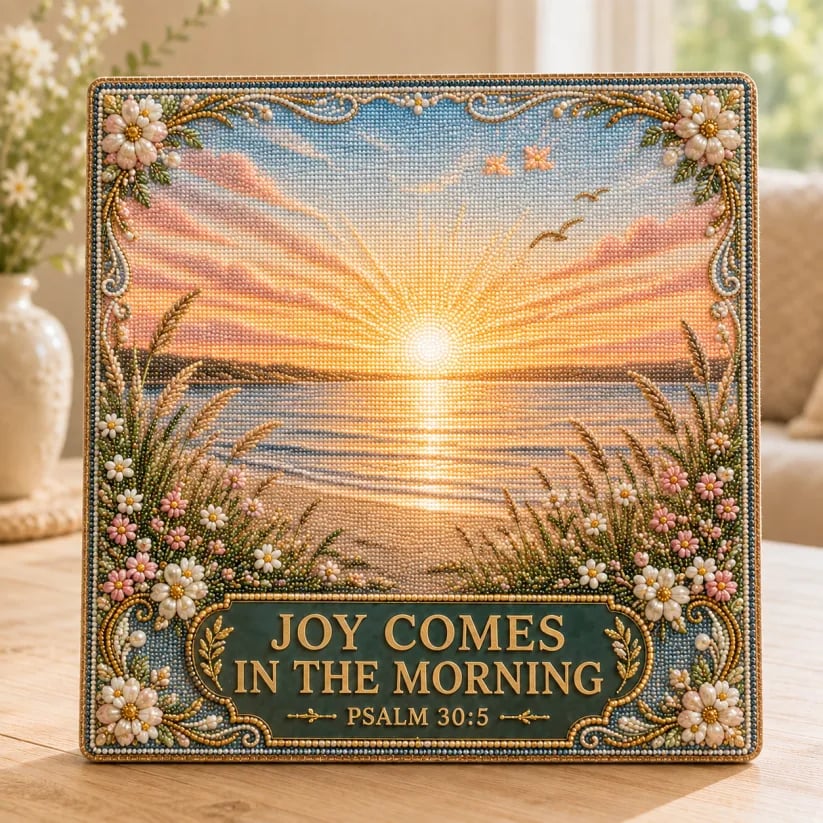 Psalms of Comfort & Strength Pearl Diamond Art Kit