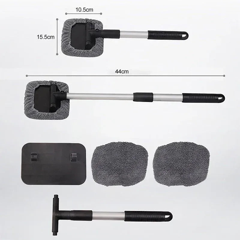 Expandable Windshield & Window Cleaner with Microfiber Pad