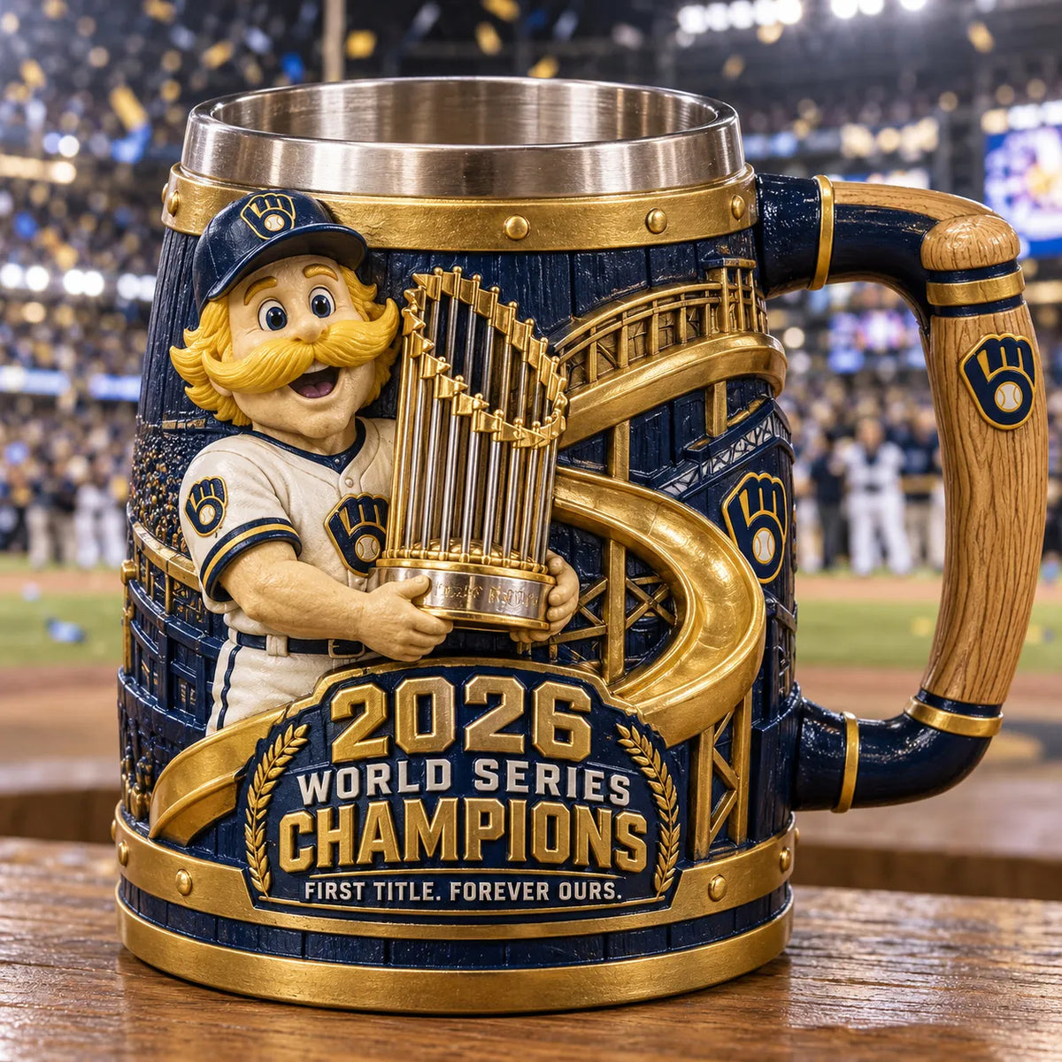 2026 MB Championship Mug — First Title. Forever Ours.