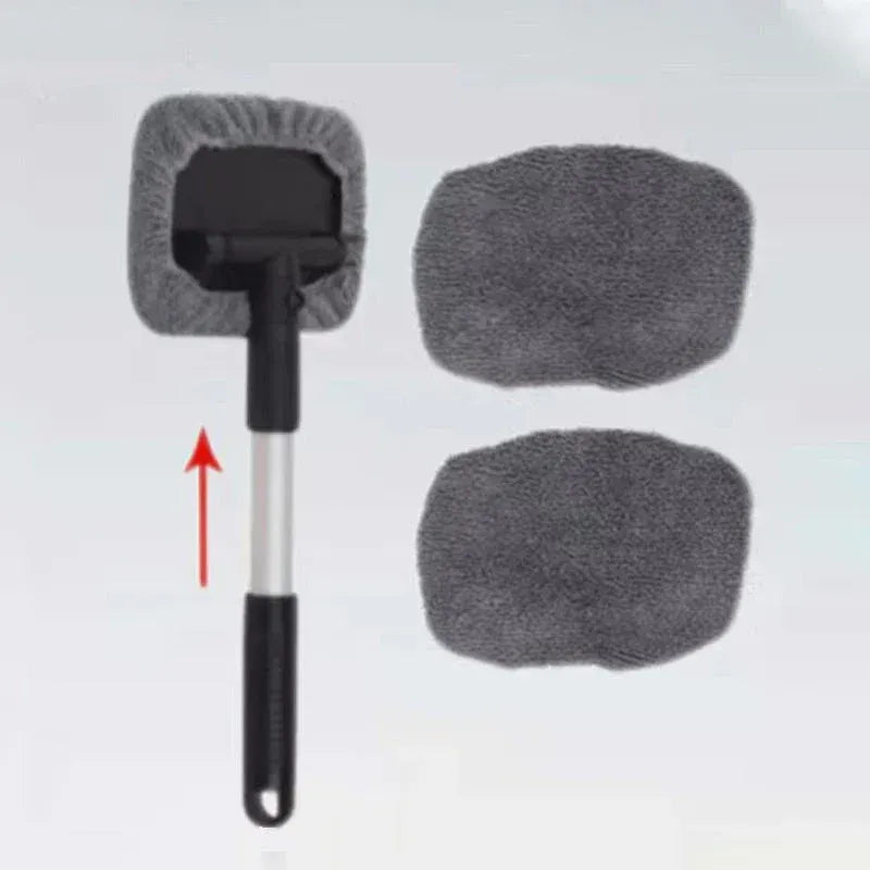 Expandable Windshield & Window Cleaner with Microfiber Pad