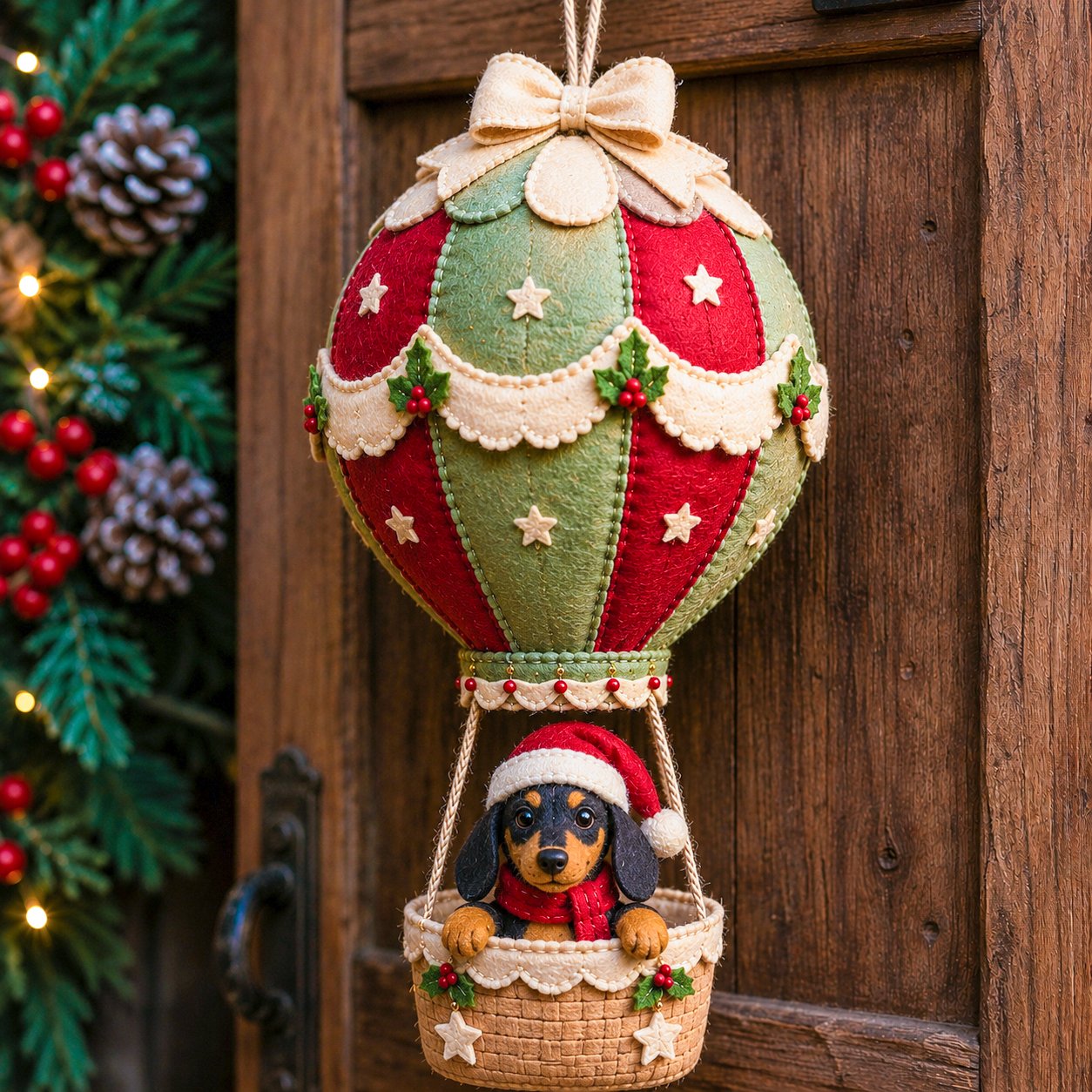 Christmas Hot Air Balloon Hanging DIY Kit
