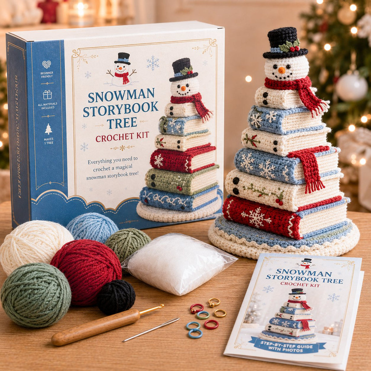 Christmas Storybook Tree Crochet Kit