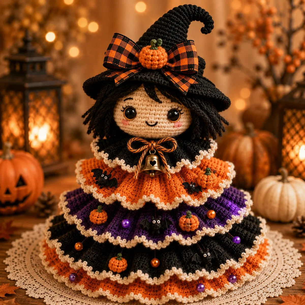 Halloween Crochet Tabletop Decor DIY Kit