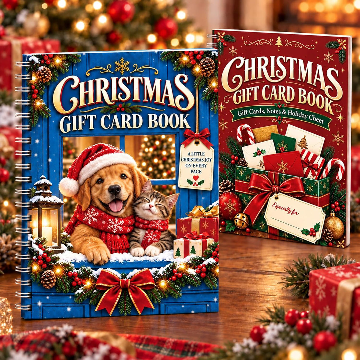 Christmas Gift Card Book