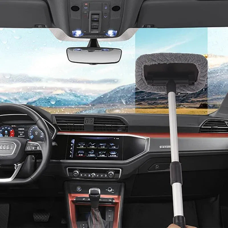 Expandable Windshield & Window Cleaner with Microfiber Pad