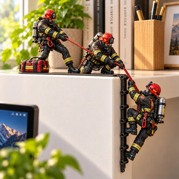 Climbing Special Ops Soldiers Tactical Soldier Monitor Decor