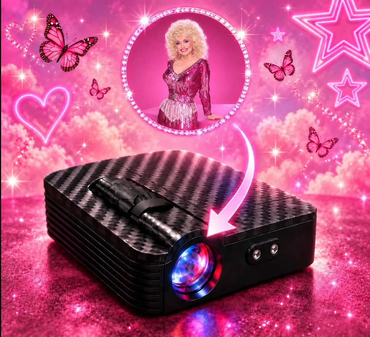 Car Door Welcome Shadow Light | Glow With Your Favorite Country Star