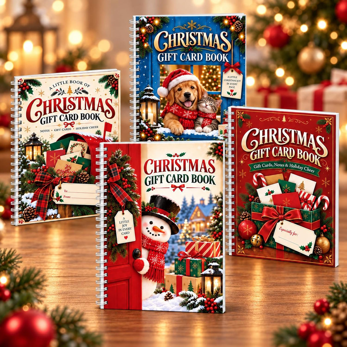 Christmas Gift Card Book