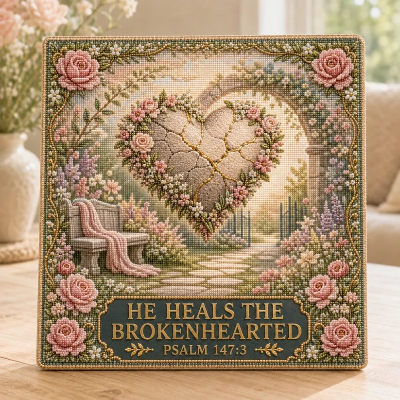 Psalms of Comfort & Strength Pearl Diamond Art Kit