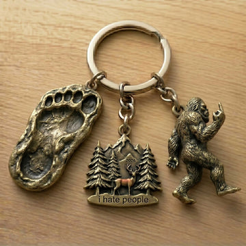 Bigfoot Mystery Keychain