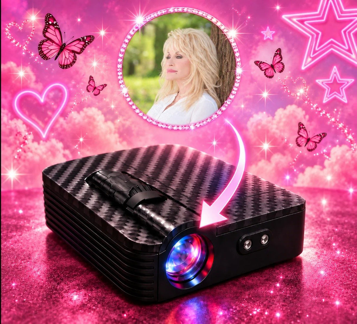 Car Door Welcome Shadow Light | Glow With Your Favorite Country Star