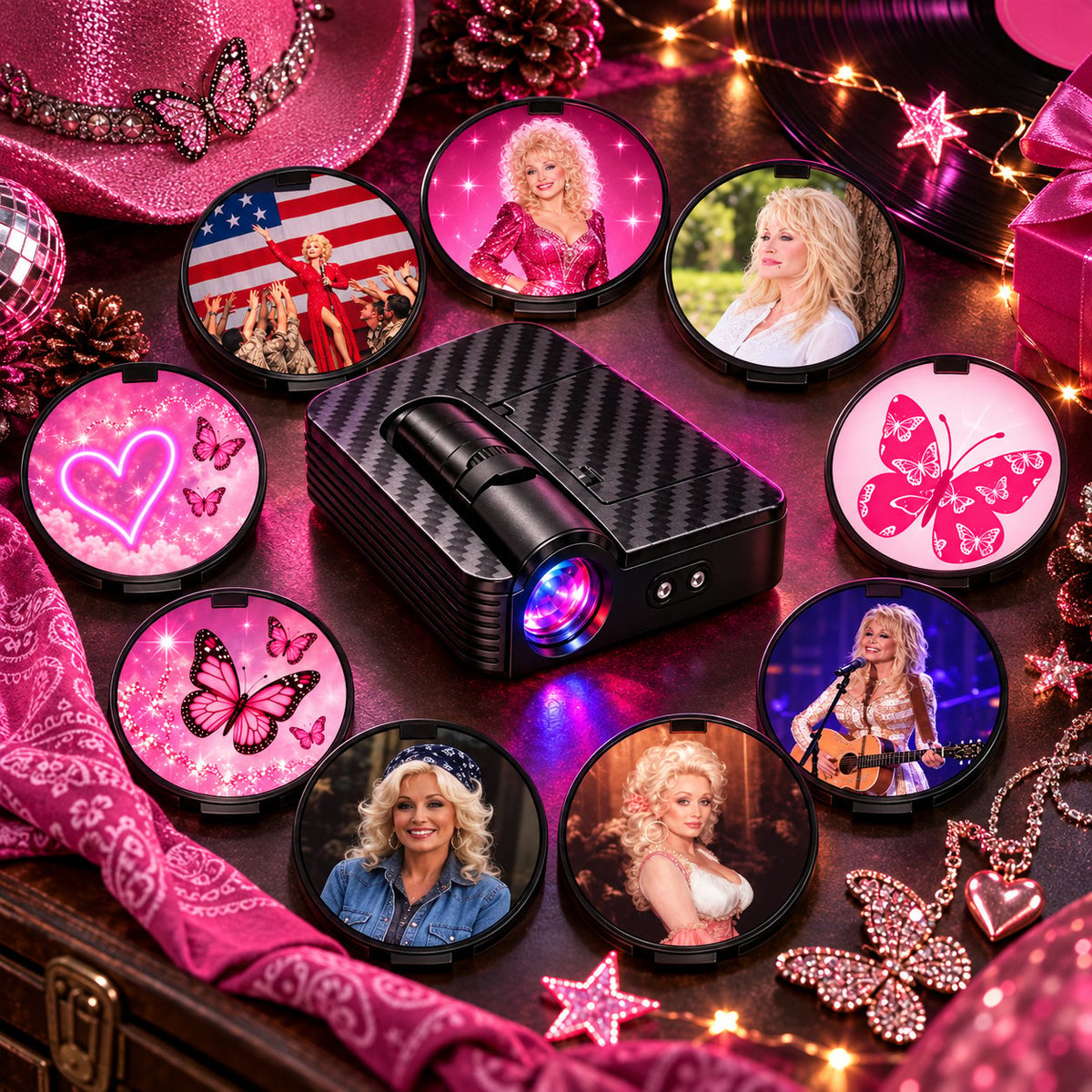 Car Door Welcome Shadow Light | Glow With Your Favorite Country Star