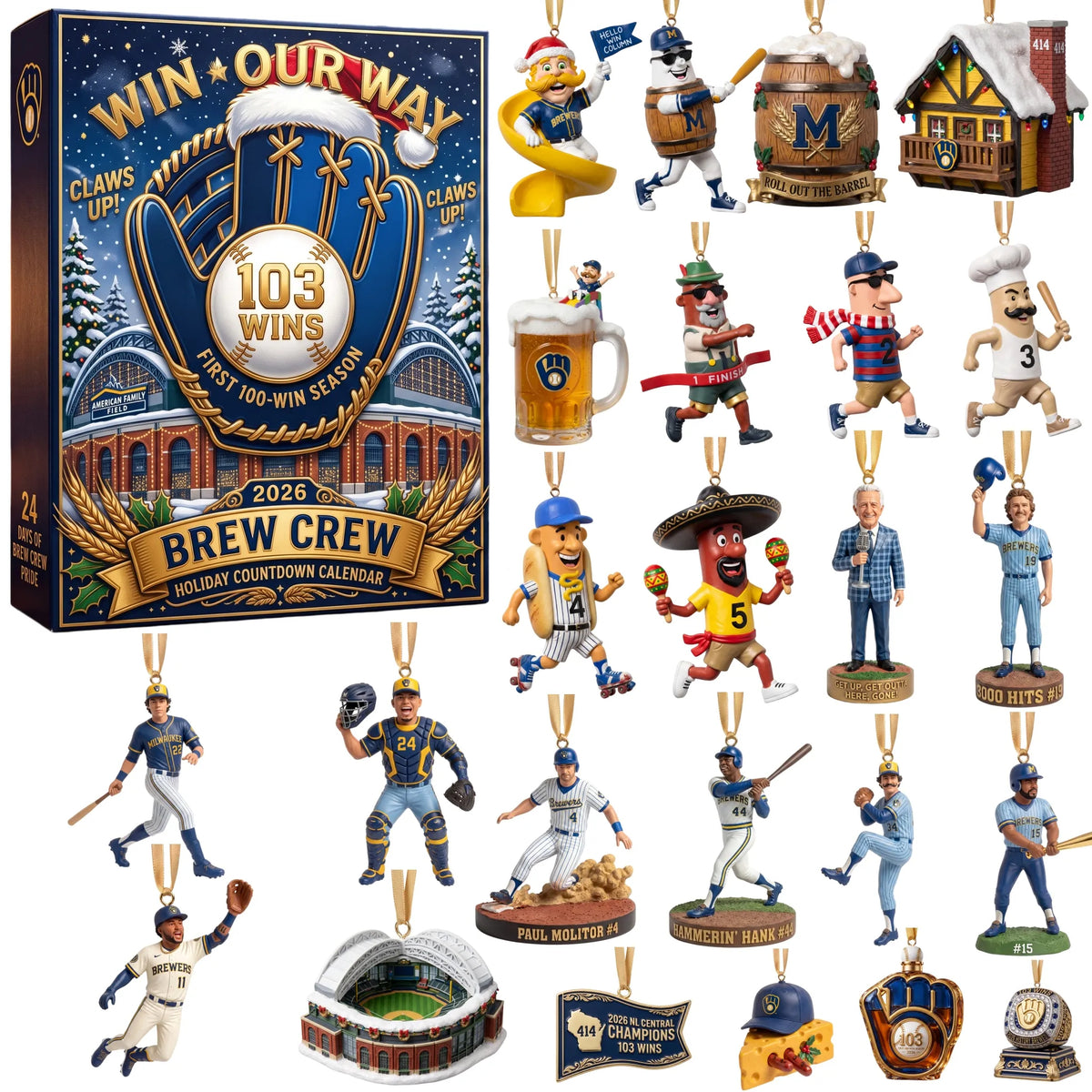 First 100-Win Season: 2026 Brew Crew 24-Day Advent Calendar
