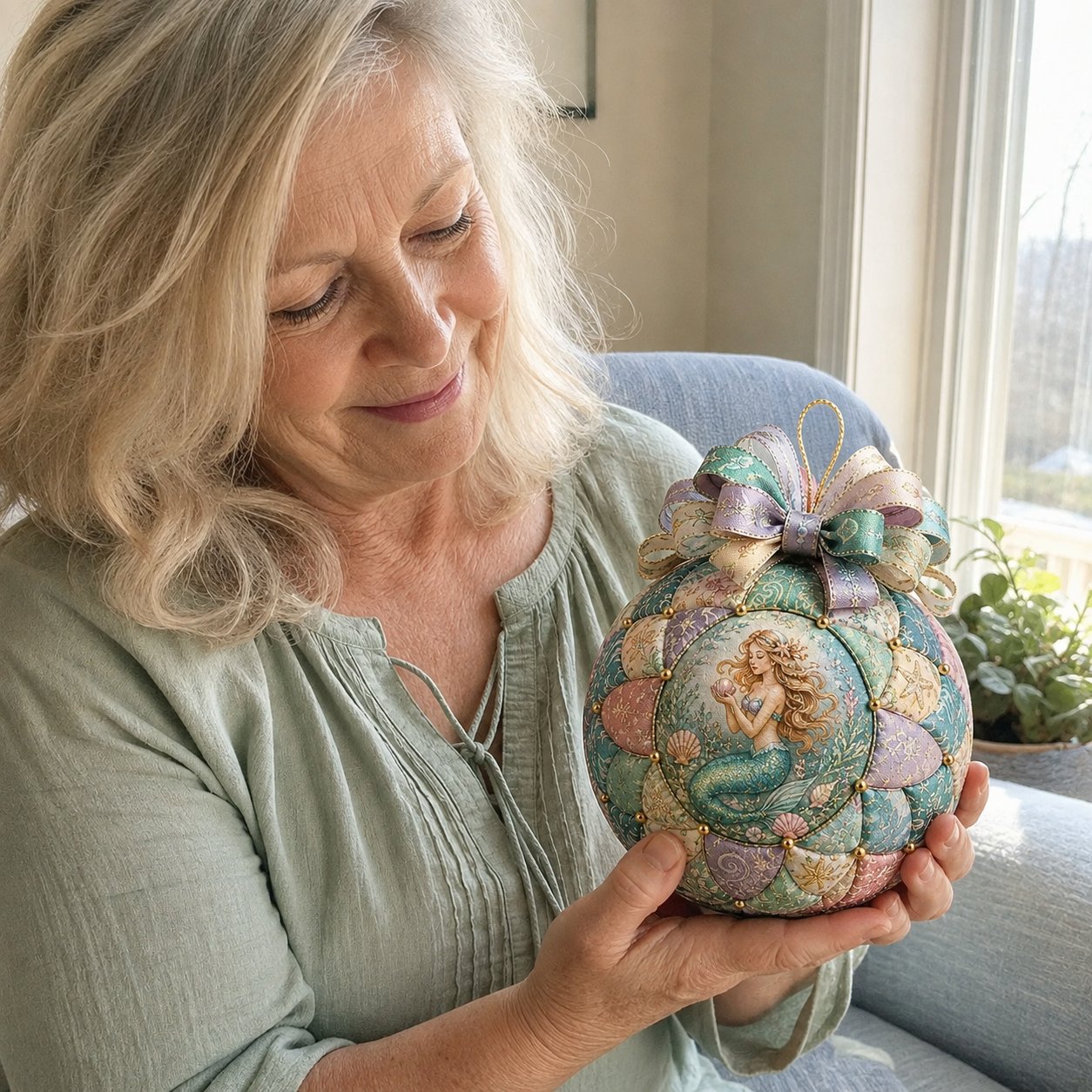 Beginner-Friendly DIY Ocean Treasures Patchwork Ornament Kit Collection