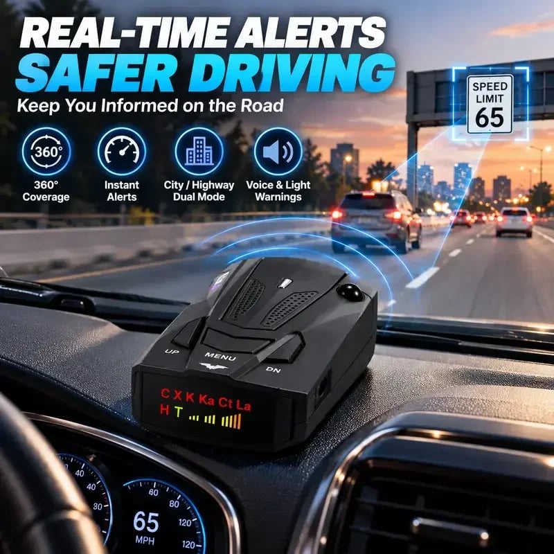V7 Multi-Band Radar Alert Detector