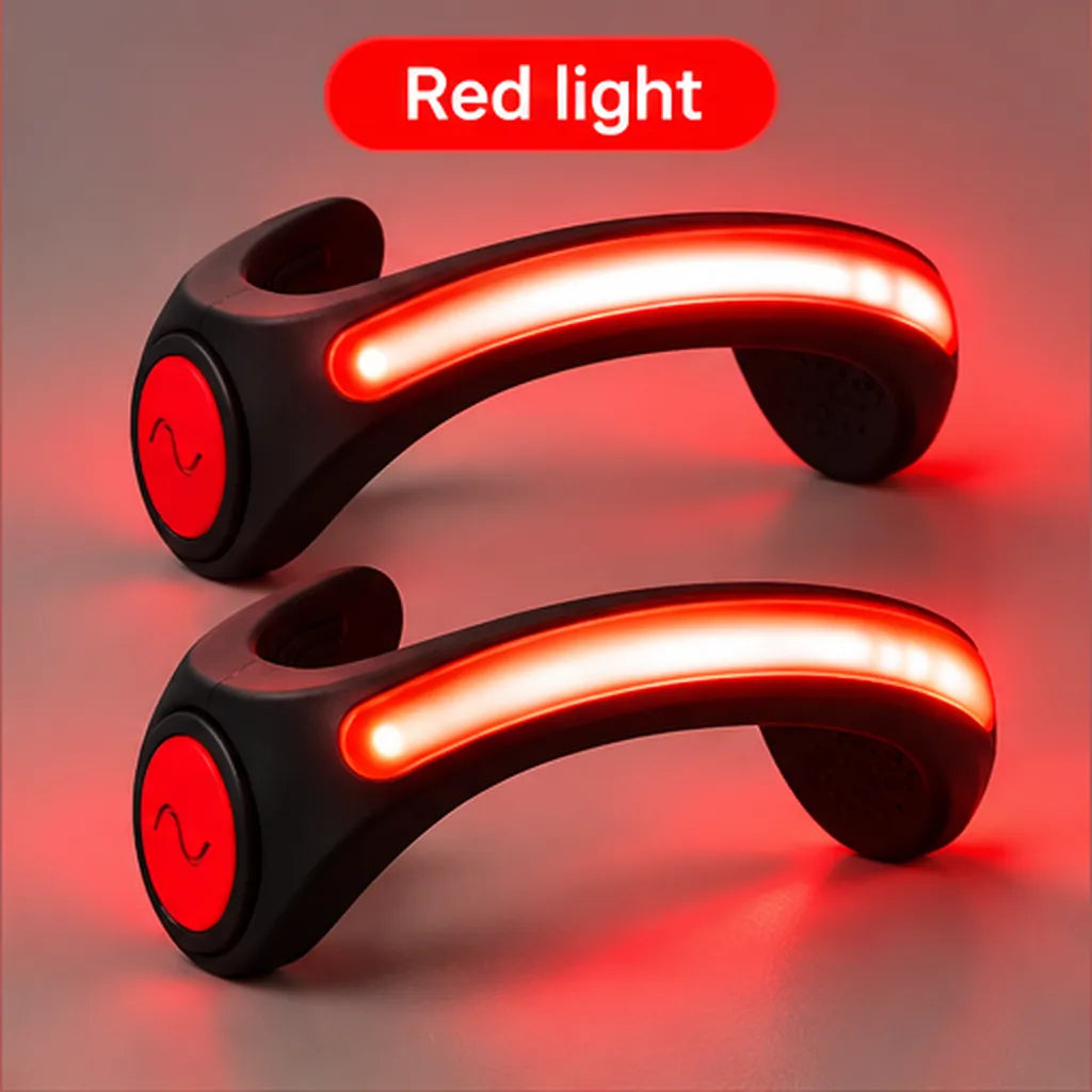 LED Heel Lights for Shoes – Running & Walking Visibility Lights