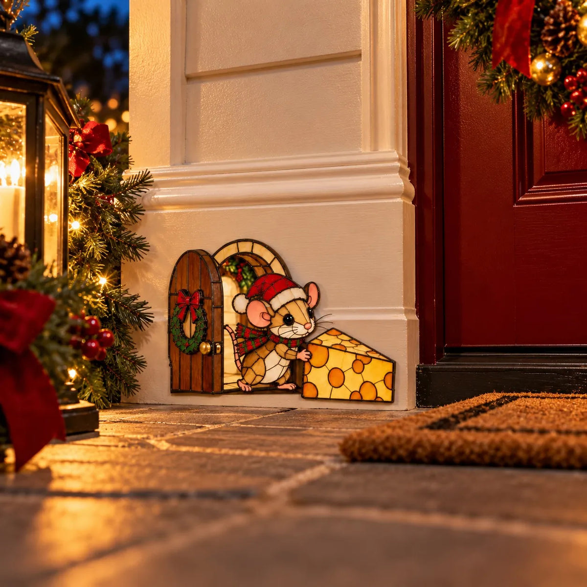 Funny Christmas Baseboard Decorations