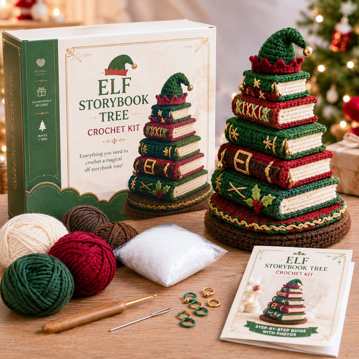 Christmas Storybook Tree Crochet Kit