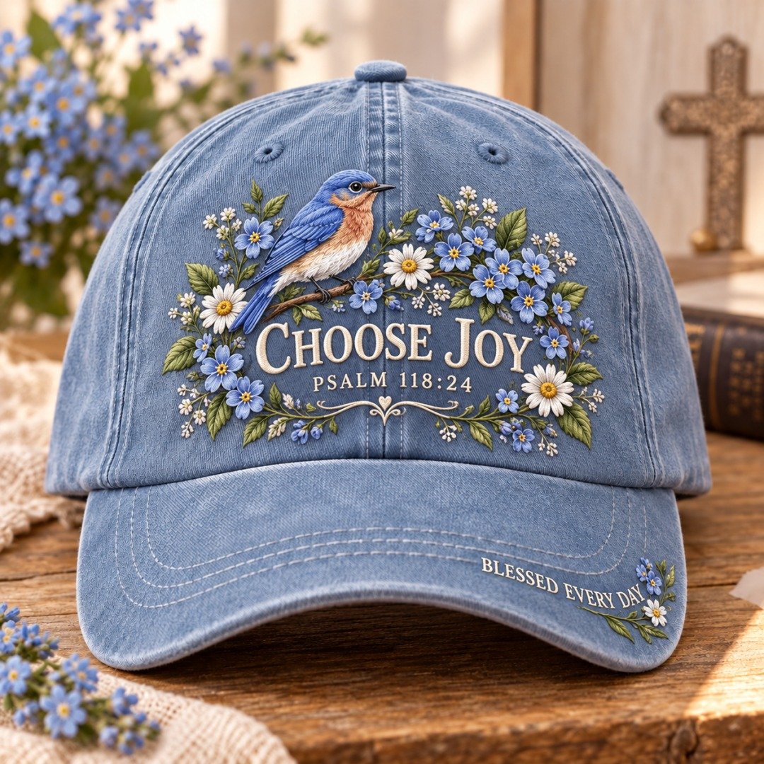 Christian Faith & Nature Scripture Baseball Cap