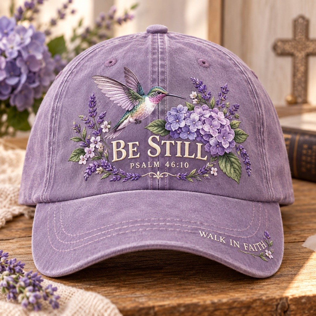 Christian Faith & Nature Scripture Baseball Cap