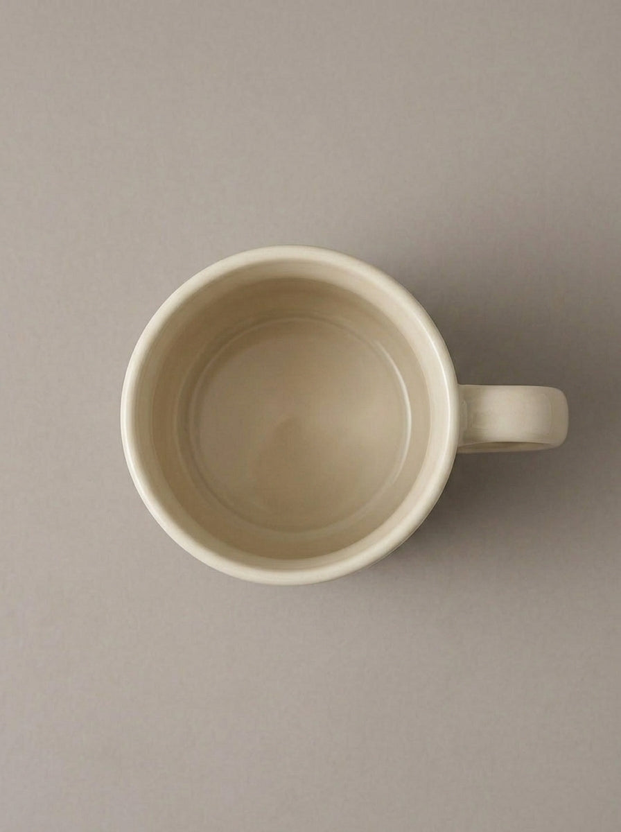 Modern Minimalist Style Glazed Ceramics Coffee Mugs 4 Pcs Set