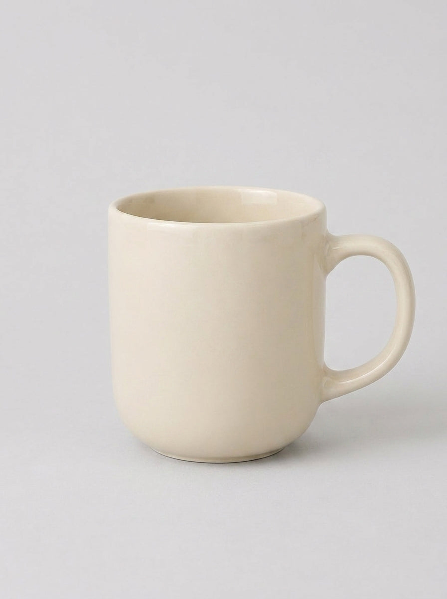 Modern Minimalist Style Glazed Ceramics Coffee Mugs 4 Pcs Set